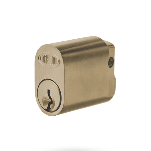 Lockwood C4 570 Australian Oval Cylinder With X Cam 5KD Architectural Bronze Unlacquered 570-2AU