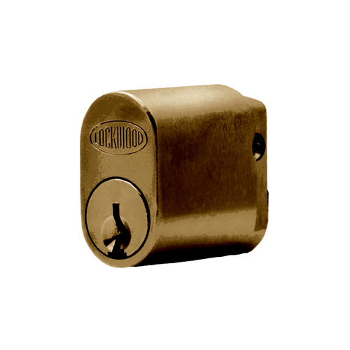 Lockwood Australian Oval Cylinder With X Cam 5KD Oiled Rubbed Bronze 570-2ORB