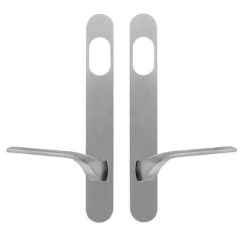 Lockwood 5801 Round End Plate With Cylinder Hole & 122 Lever - Available in Left and Right Hand