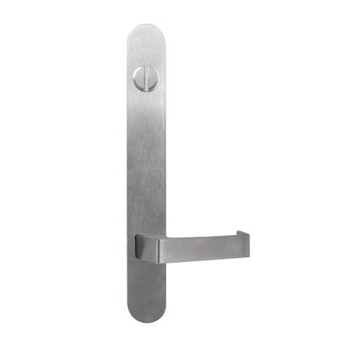Lockwood 5803 Round End Plate With Emergency Turn & 90 Lever Chrome Plate 5803/90CP
