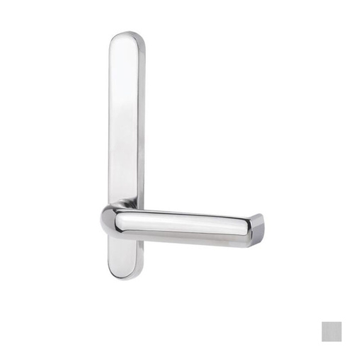 Lockwood 5805 Round End Plate With 77 Lever - Available in Chrome Plate and Satin Chrome