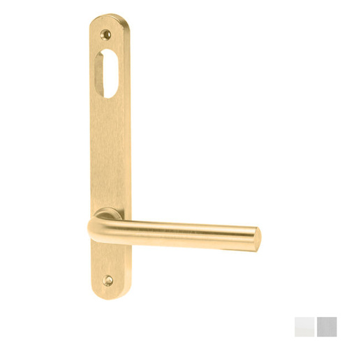 Lockwood 5901 Round End Plate with Cylinder Hole and 97 - Available in Various Finishes