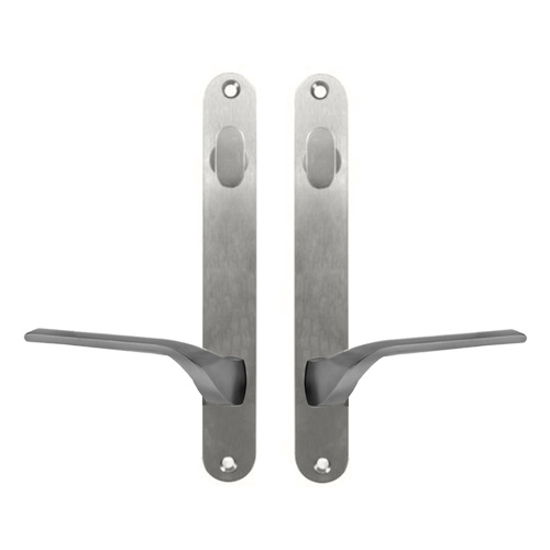 Lockwood 5904 Round End Plate With Turn & 122 Lever - Available in Left and Right Hand