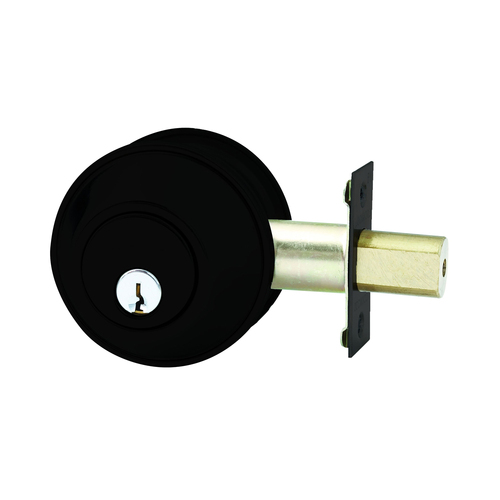 Lockwood Symmetry Deadbolt Double Cylinder Matt Black 7107MBKDP
