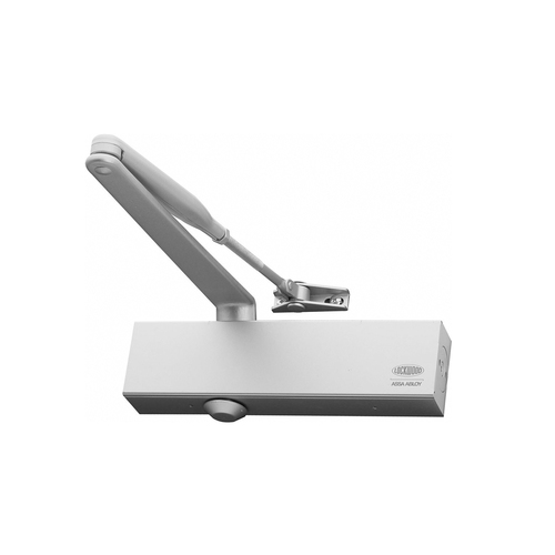 Lockwood EN2-6 Door Closer Non Hold-Open Fire Rated Silver 726SIL