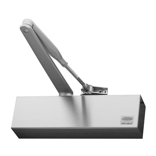 Lockwood EN2-6 Standard Arm Door Closer Fire Rated Silver 7726DASIL 