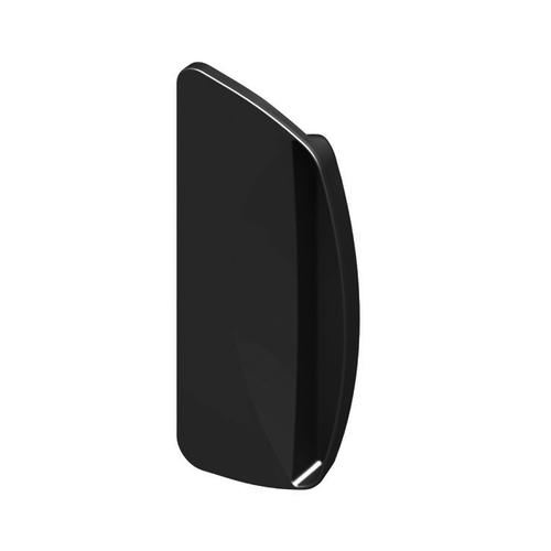 Lockwood Onyx Flat Outer Pull without Cylinder Hole Black 9A0D0/XXBLK