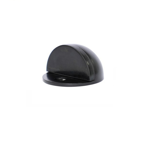 Lockwood A290MBK Half Moon Door Stop Matt Black 43x26mm