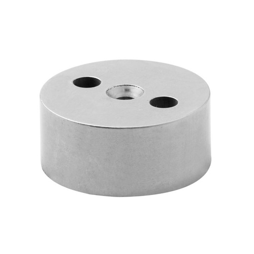 Lockwood Half Moon Door Stop Packer Satin Chrome A292SC
