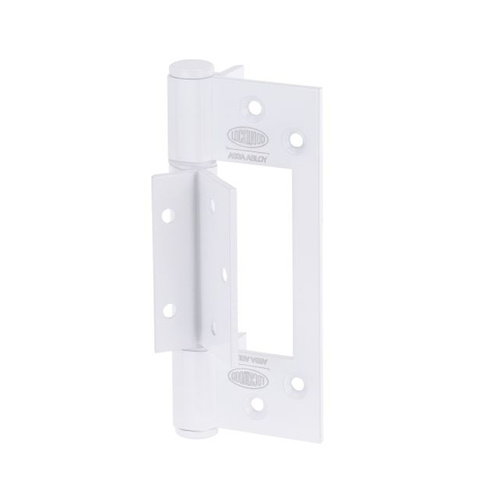 Restocking Soon: ETA Mid August - Lockwood Fast Fix Commercial Aluminium Hinge White AH130WH