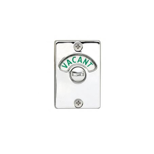 Lockwood Toilet Indicator Bolt Surface Mounted Polished Stainless Steel L550PSDP
