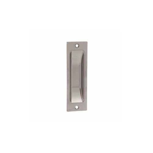 Lockwood Flush Pull Zinc Alloy 115x35mm Satin Chrome L611SPDP 