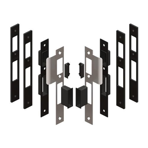 Lockwood Optimum Standard Strike Kit Satin Stainless Steel - Available in Various Handing
