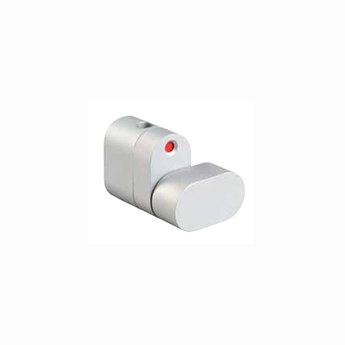Lockwood Robert Watson Oval Privacy Indicating Turn Snib Satin Anodised RW08SA