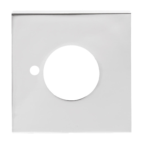 Lockwood Velocity Large Square Rose Trim Privacy Chrome Plate VES2-TRIMCP