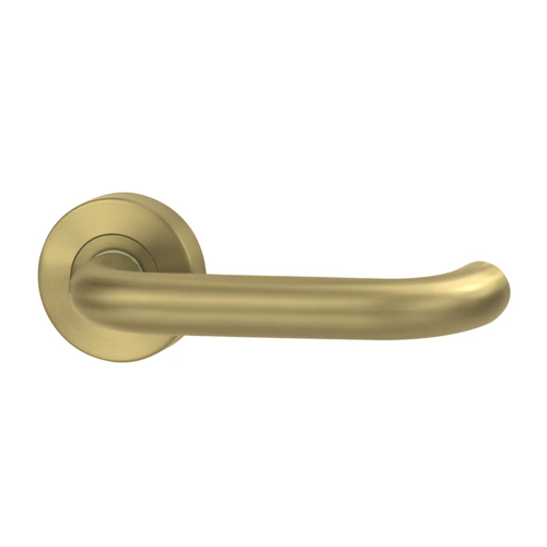 Lockwood Vivid V2 Passage Set Includes Latch 140mm Satin Brass PVD VIV1/V2SBPVD