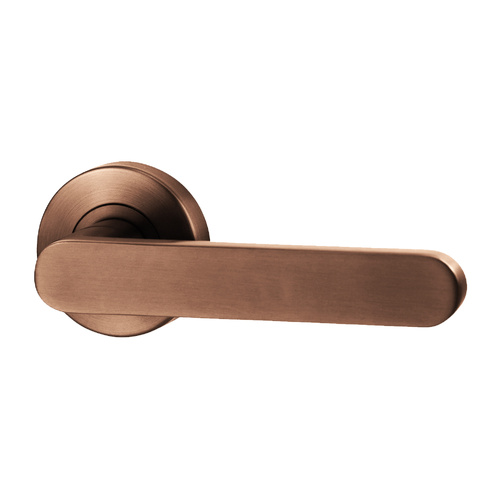 Lockwood Vivid V3 Door Handle Dummy Lever Set Satin Bronze PVD VIV3/V3BZPVD