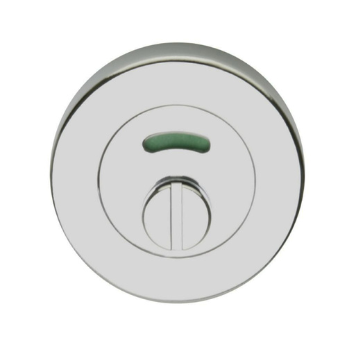 Lockwood Velocity Round Emergency Indicating Turn Snib Satin Chrome VSR8/SC