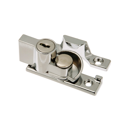 Whitco Window Sash Lock Lockable Keyed Alike Bright Chrome W273308