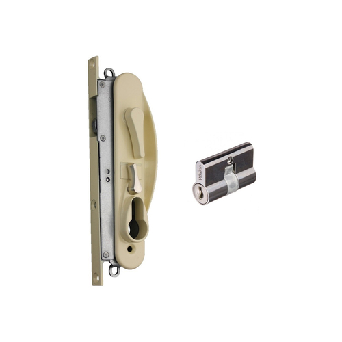 Whitco Sliding Security Screen Door Lock Leichhardt C4 Cylinder Primrose W865319 