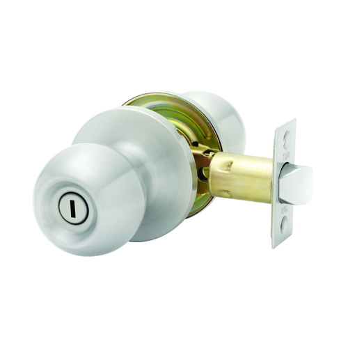 Yale Commercial Key in Knob Privacy Set 60mm Satin Stainless Steel YK16/PRI/SS