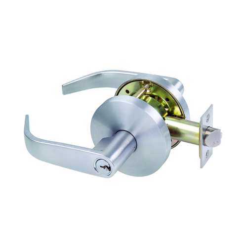 Yale Commercial Key Storeroom Lever Set 70mm Satin Chrome YL17/STO/SC