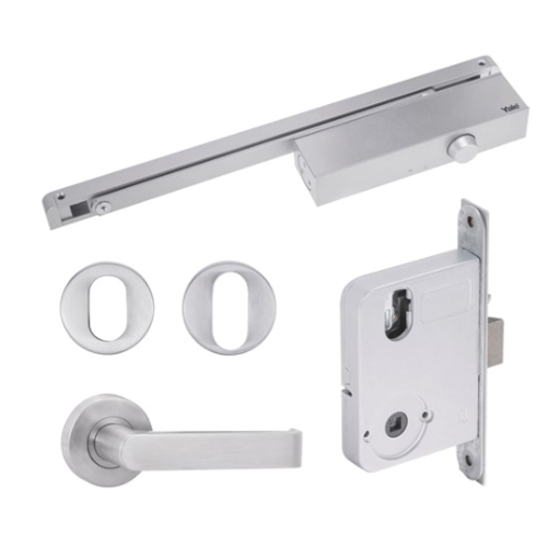 *Nonreturnable Item* Yale Simplicity Series Door Kits Mortice Lock S1 Lever Set With Turn YSK/S1TSS (MTO 4)