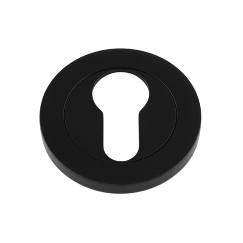 Alexander & Wilks Escutcheon Euro Profile 50mm Black AW390BL
