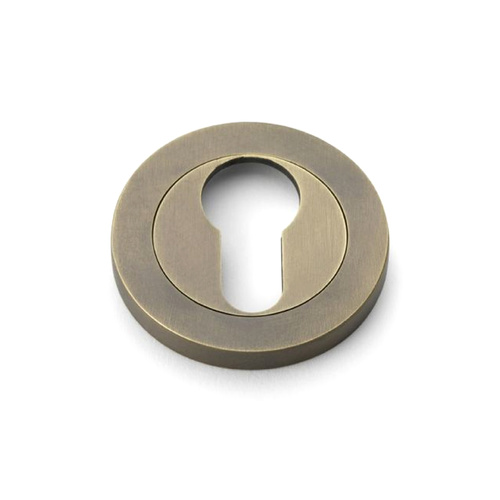 Alexander & Wilks Escutcheon Euro Profile 50mm Italian Brass AW390IB