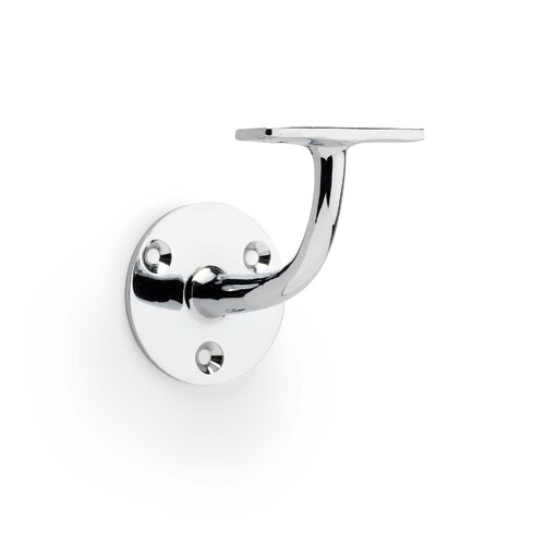 Alexander and Wilks Architectural Handrail Bracket 55mm Polished Chrome AW750PC