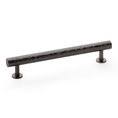 Alexander and Wilks Leila Hammered T-Bar Cupboard Pull Handle 160mm Dark Bronze AW817-160-DBZ