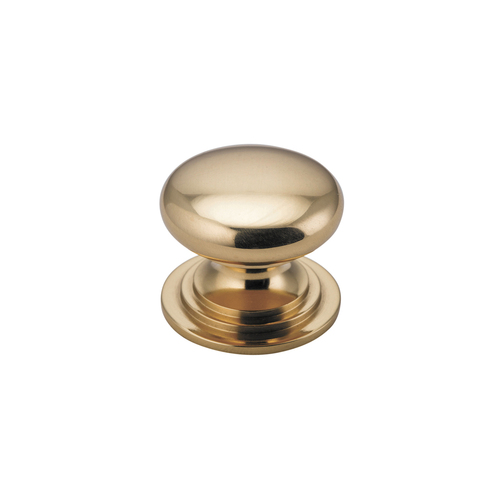 Iver Sarlat Cupboard Knob Handle 38mm Polished Brass 0559