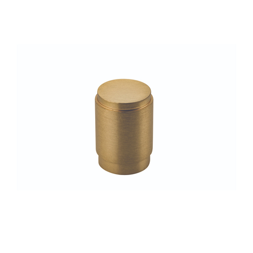 Iver Berlin Cabinet Knob Handle 20mm Brushed Brass 0601 