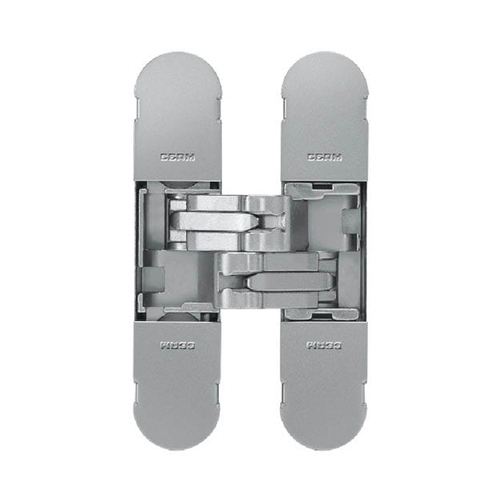 Bellevue Ceam 3D Invisible Concealed Door Hinge 40kg Silver BAC1129SI