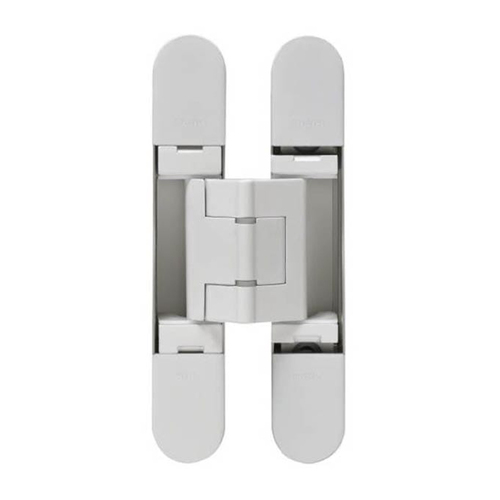 Restocking Soon: ETA Mid July - Bellevue BAC1430WH Ceam Door Hinge 3D Invisible Concealed 70kg White