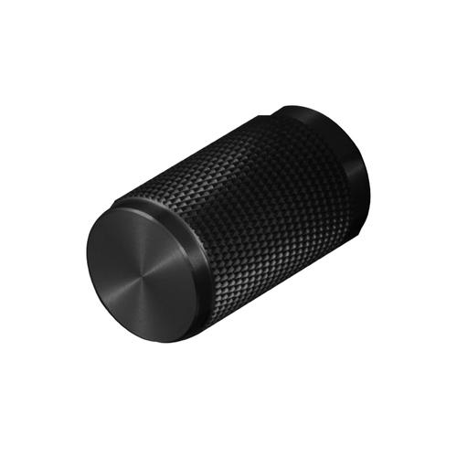 Buster and Punch Cabinet Knurled Furniture Knob Black UK-KN-BL-A