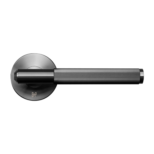 Buster and Punch Linear Door Lever Passage Gunmetal ZDD-352282