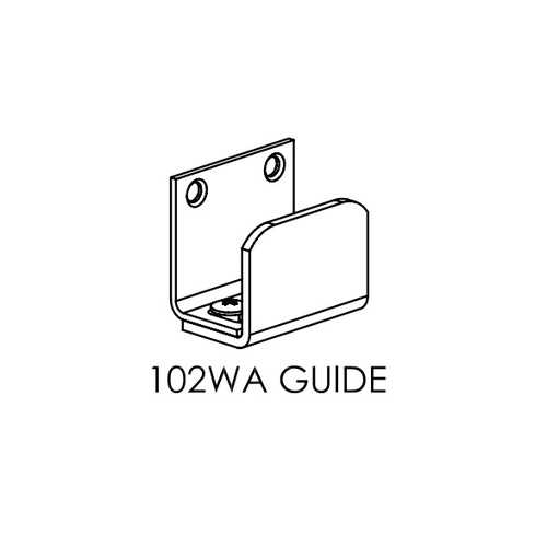 Brio 102WA Wall Mounted Sawcut Guide Zinc Plated Steel