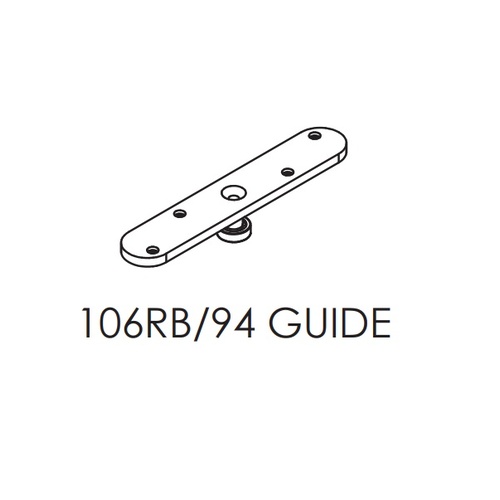 Brio 106RB94 94 Series Guide Stainless Steel Plate and Precision Bearing