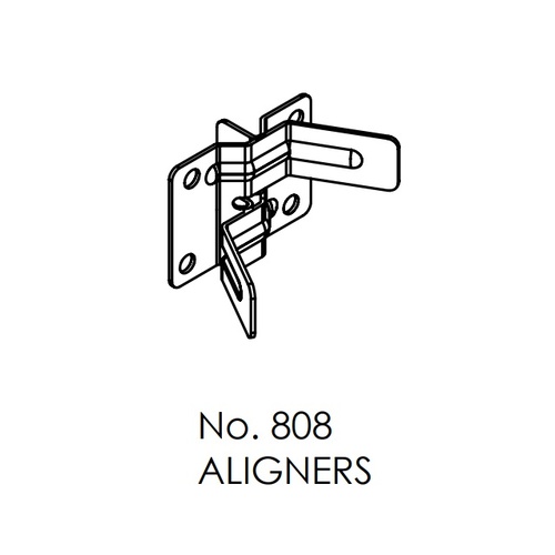Brio Door Aligner 808 For Bifold 16KG Top Guided Interior Bi-Folding Panels