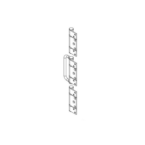 Brio Offset Hinge Handle Set - Available in Polished Brass and Satin Stainless Steel