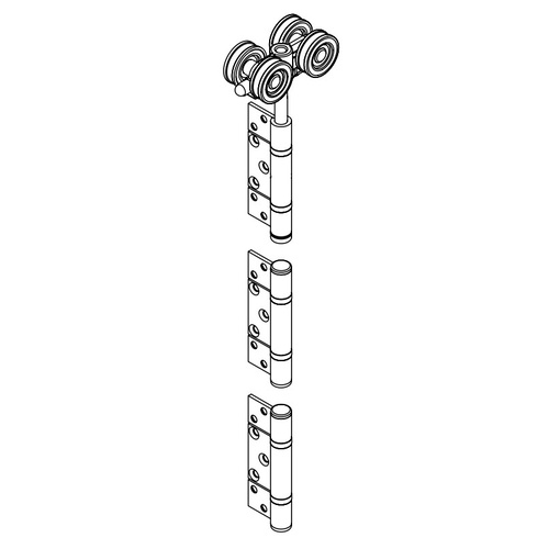 Brio Intermediate Hanger Set BWS4F-50C Non Morticed For Interfold 50F CS Bearing