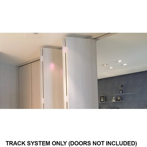 Brio Pivotfold 35 Door Folding Track System for Top Hung Interior Folding Partitions 2 Panel Pack
