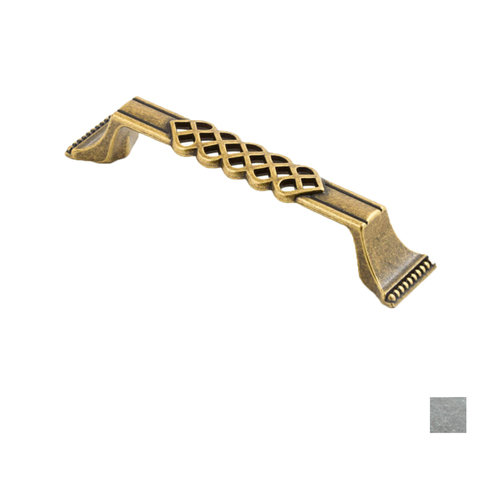 Castella Venetian Kitchen Cabinet Handle - Available in Antique Brass and Pewter