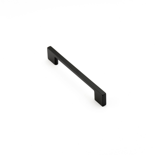 Castella Linear Cleat Cabinet Handle Matt Black 128mm 163.128.04