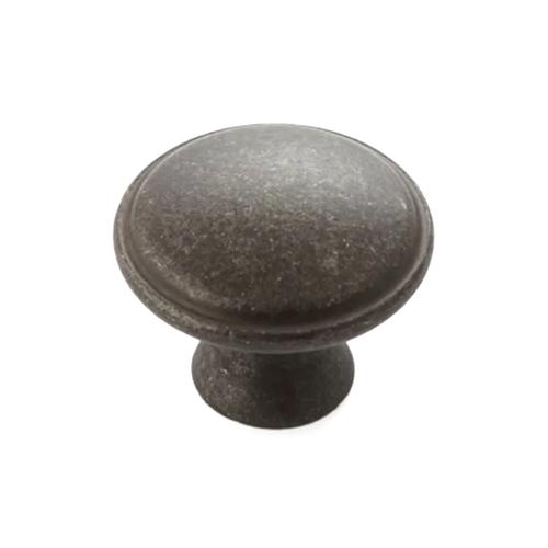 Castella Nostalgia Century Cabinet Round Knob 30mm Antique Black 166.030.01