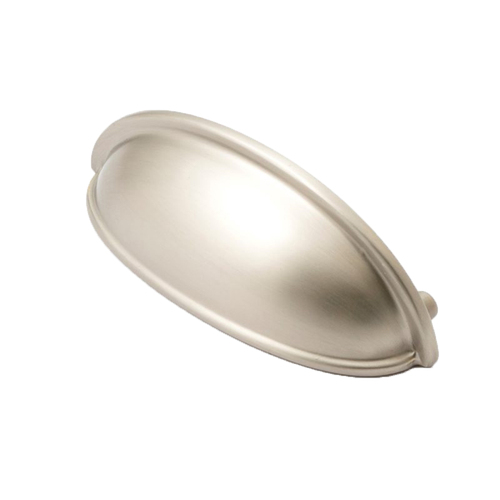 Castella Decade Cabinet Cup Pull Handle 95mm Dull Brushed Nickel 202.076.10