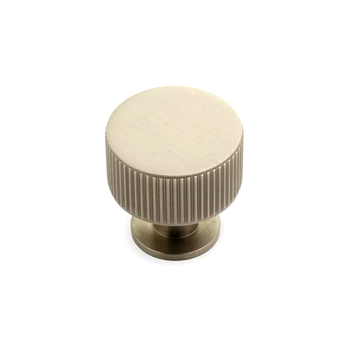 Castella Ridge Cabinet Knob 30mm Dull Brushed Nickel 237.030.10
