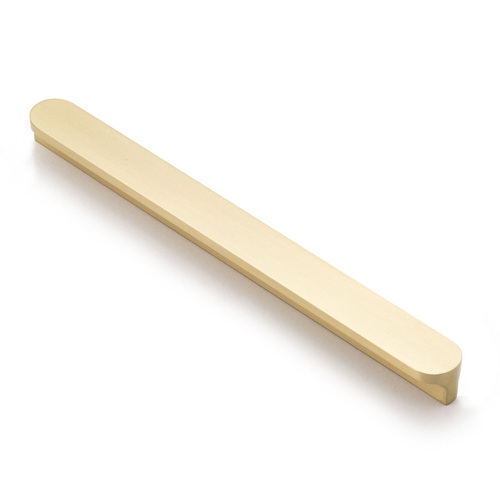Castella Cove Cabinet Pill Shaped Handle 320mm Brushed Brass 400.320.35B