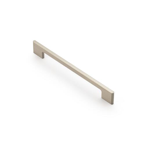 Castella Clement Cabinet Pull Handle Display Pack 192mm Dull Brushed Nickel 405.192.10